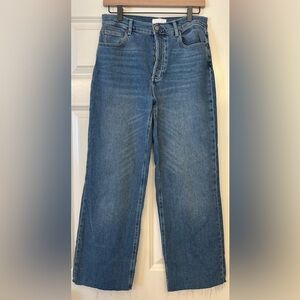 BOYISH Jeans The Mikey Authentic Comfort Stretch High Rise Wide Leg Size 27